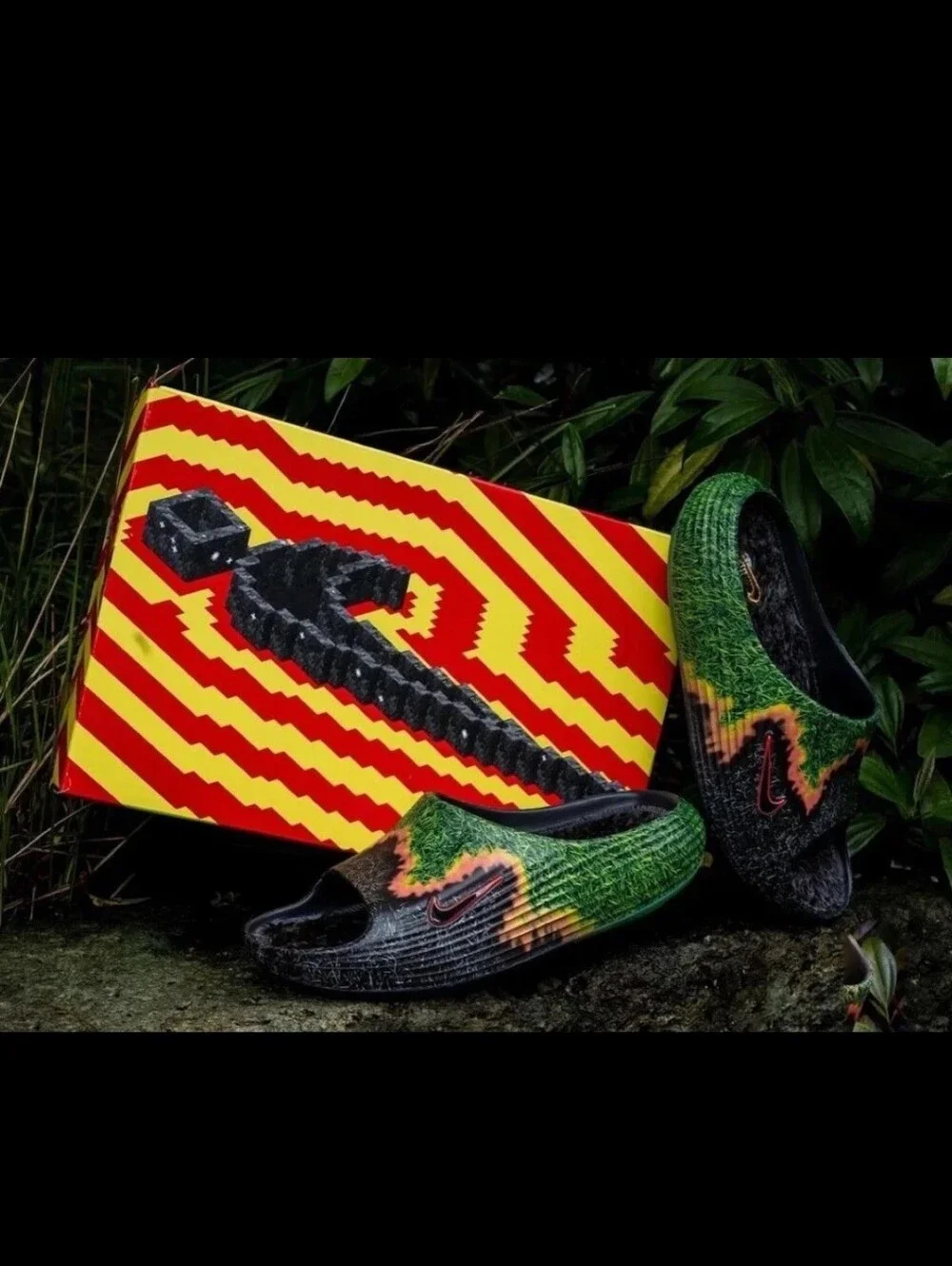 Nike ReactX Rejuven8 Slide .SWOOSH Touch Grass IR0459-001